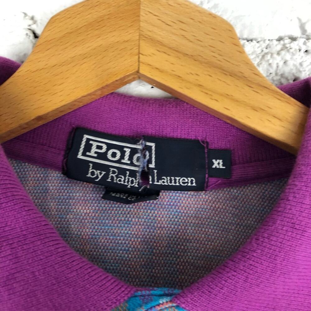 Vintage Polo By Ralph Lauren Multicolored Plaid P… - image 6